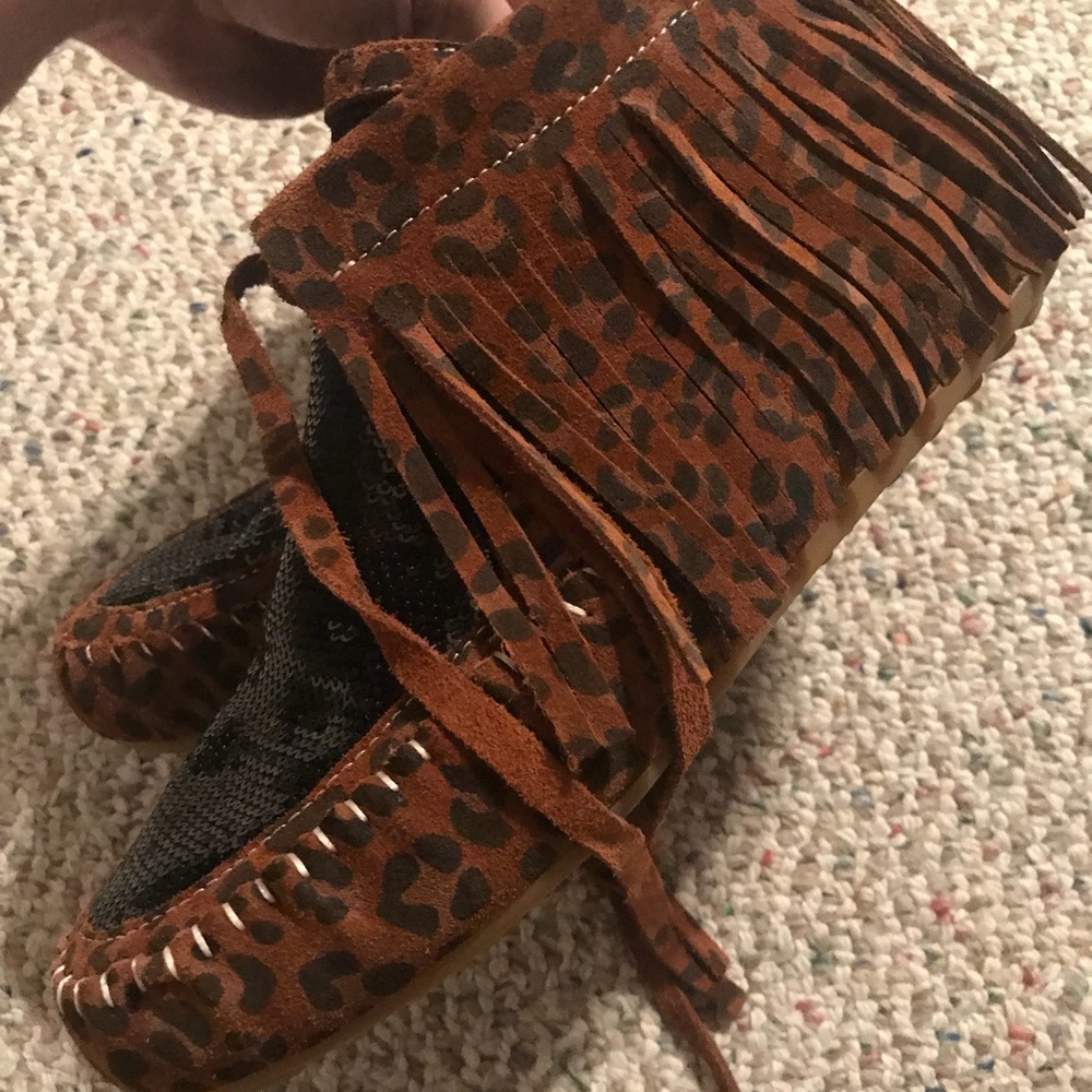 Leopard Moccasins
